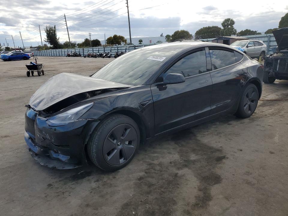 TESLA MODEL 3 2023 with VIN 5YJ3E1EA3PF396197 - Photo from auction