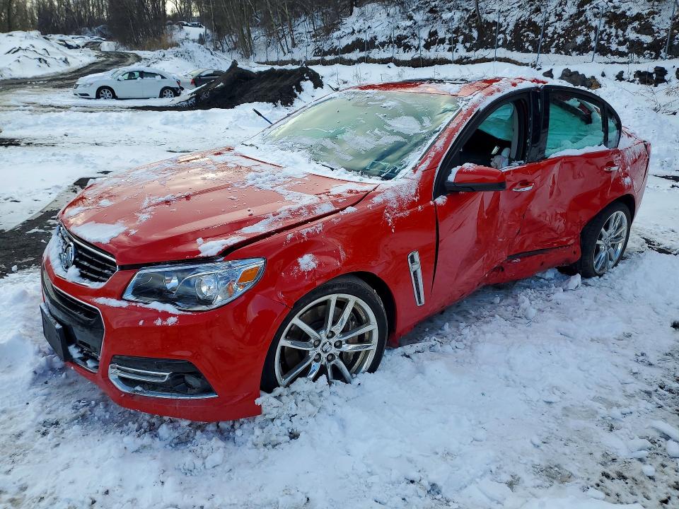 CHEVROLET SS 2014 with VIN 6G3F15RW5EL951640 - Photo from auction