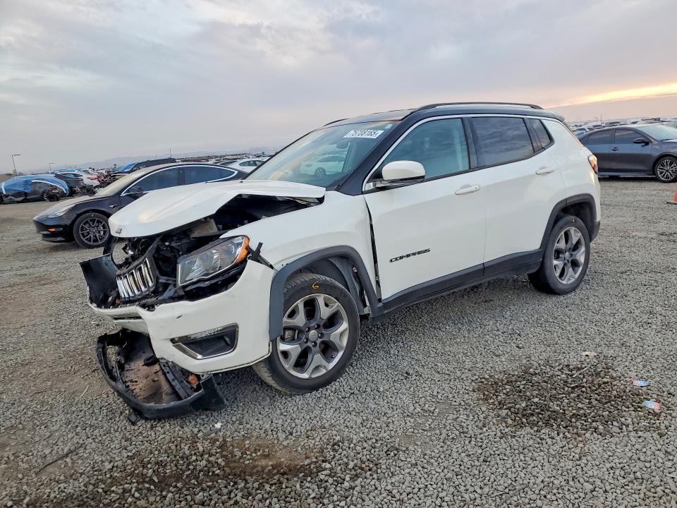 JEEP COMPASS 2021 with VIN 3C4NJDCB4MT596150 - Photo from auction