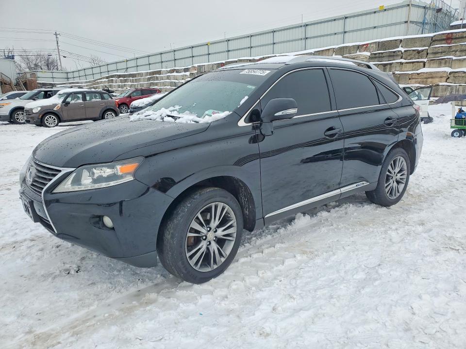 LEXUS RX 450H 2013 with VIN JTJBC1BA9D2440124 - Photo from auction