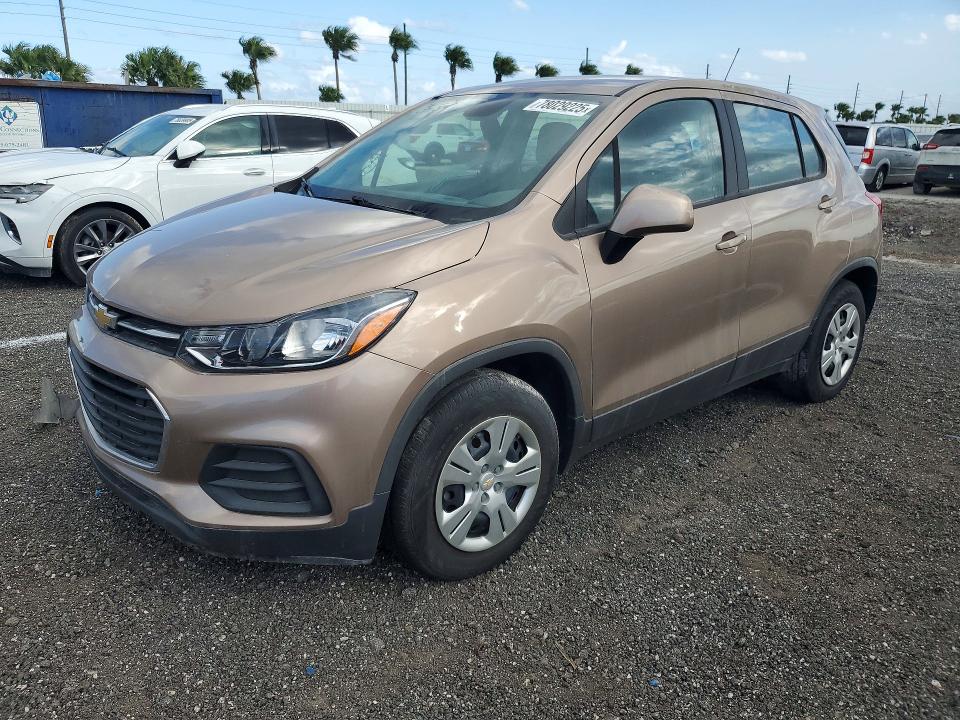 2018 CHEVROLET TRAX - Търг №78029225