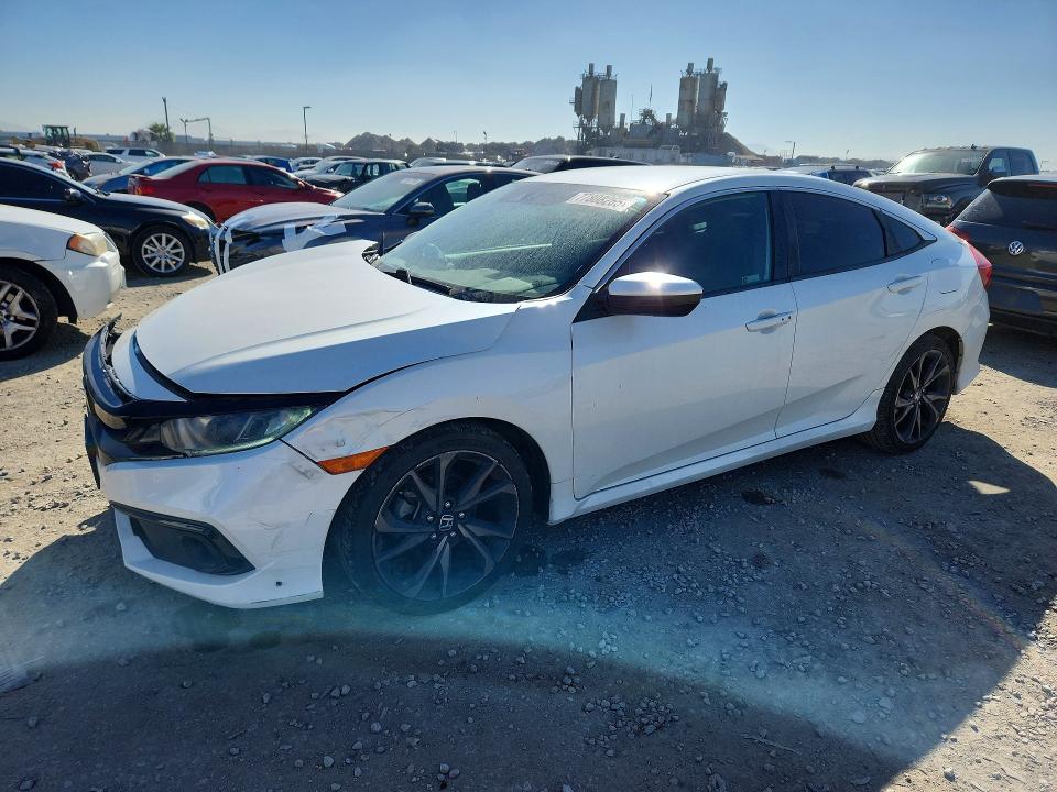 HONDA CIVIC 2019 with VIN 19XFC2F80KE211879 - Photo from auction
