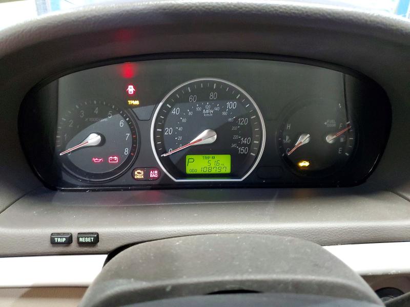 Photo 9 from auction – 2008 HYUNDAI SONATA with VIN 5NPET46C18H319878
