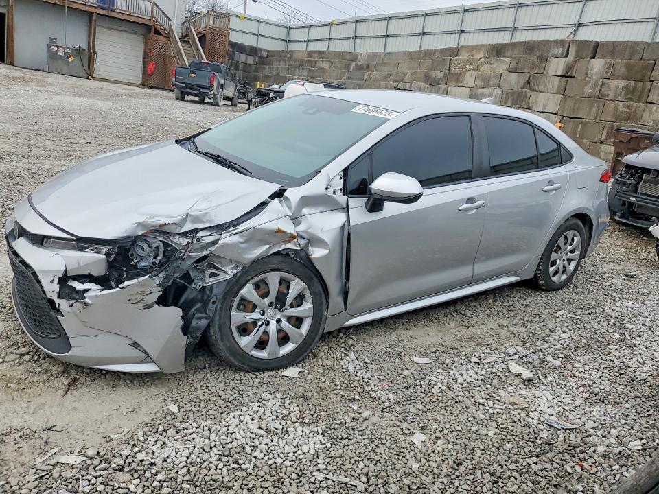 TOYOTA COROLLA 2020 with VIN JTDEPRAE3LJ098701 - Photo from auction