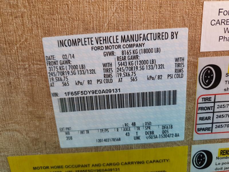 Photo 10 from auction – 2015 FORD F530 with VIN 1F65F5DY9E0A09131