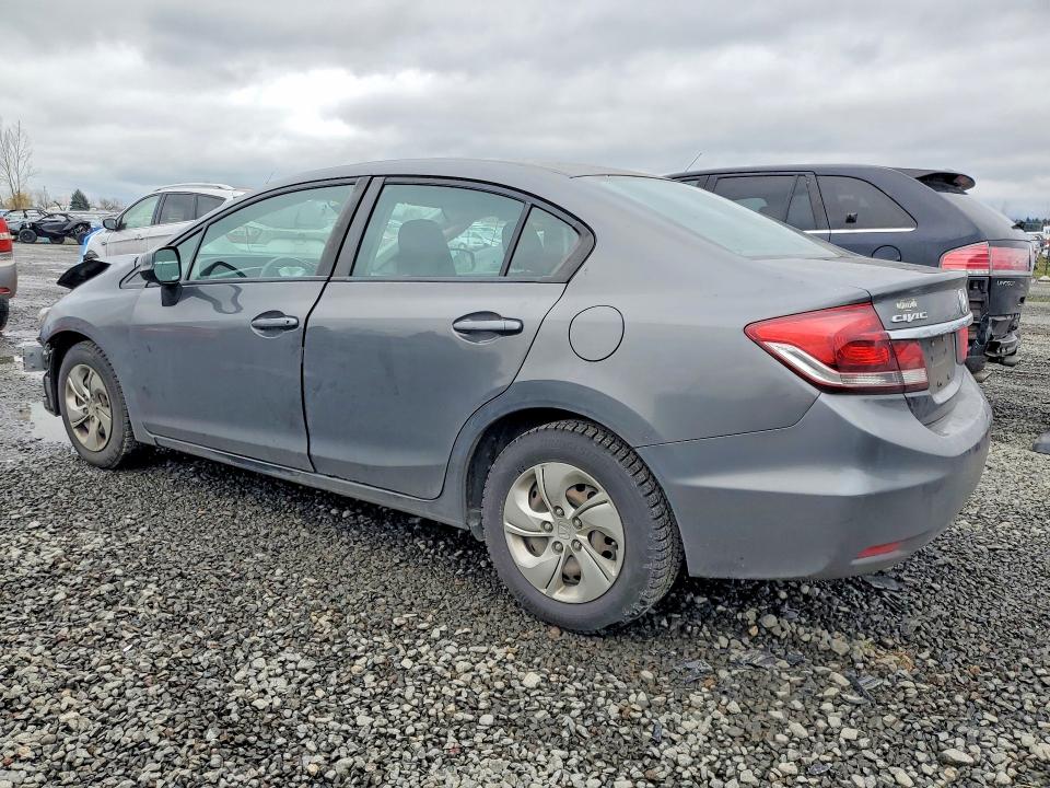Photo 2 from auction – 2013 HONDA CIVIC with VIN 2HGFB2F54DH564899