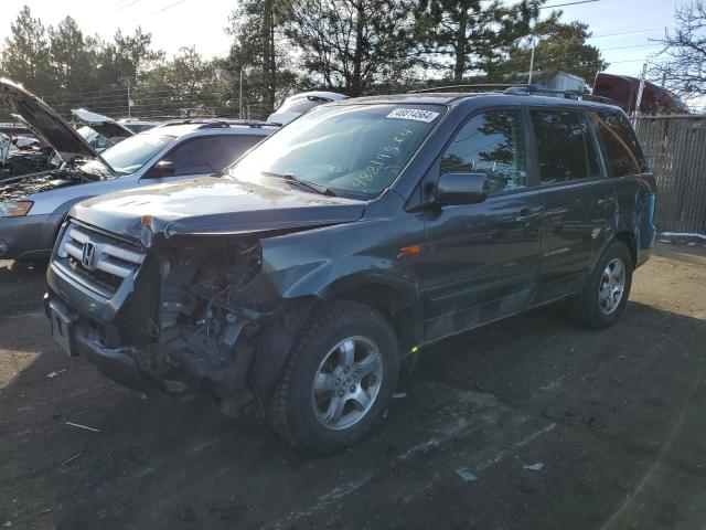 HONDA PILOT EX 2006 with VIN 2HKYF185X6H506809 - Photo from auction