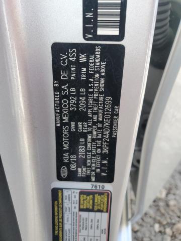 Photo 13 from auction – 2019 KIA FORTE FE with VIN 3KPF24AD7KE012699