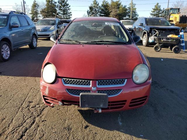 Photo 5 from auction – 2005 DODGE NEON SE with VIN 1B3ES56C15D261430