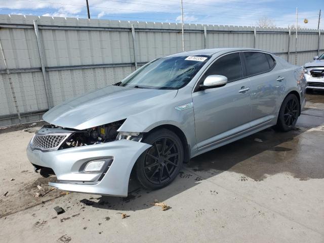 KIA OPTIMA HYB 2015 with VIN KNAGM4ADXF5084834 - Photo from auction