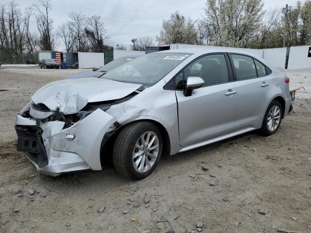 TOYOTA COROLLA LE 2022 with VIN JTDVPMAE2NJ225217 - Photo from auction
