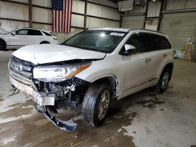 TOYOTA HIGHLANDER 2016 with VIN 5TDYKRFH3GS140226 - Photo from auction
