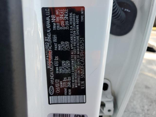 Photo 13 from auction – 2023 HYUNDAI TUCSON SEL with VIN 5NMJFCAE1PH185751