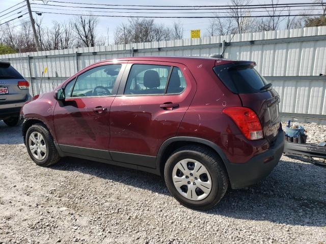 Photo 2 from auction – 2016 CHEVROLET TRAX LS with VIN 3GNCJKSB6GL240467