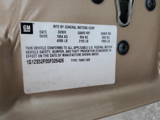 Photo 12 from auction – 2005 CHEVROLET MALIBU with VIN 1G1ZS52F05F326426
