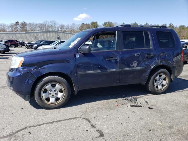 HONDA PILOT LX 2013 with VIN 5FNYF4H2XDB075634 - Photo from auction