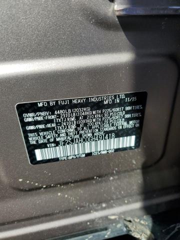 Zdjęcie 14 z aukcji – 2016 SUBARU FORESTER 2 z VIN JF2SJAHC0GH491418