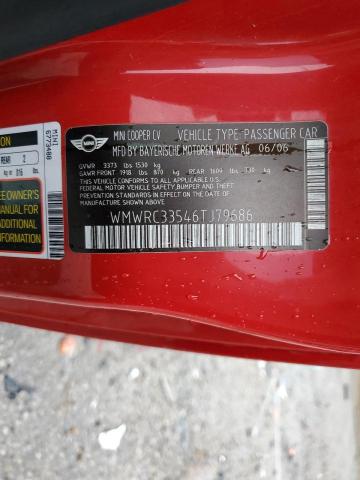 Photo 13 from auction – 2006 MINI COOPER with VIN WMWRC33546TJ79686
