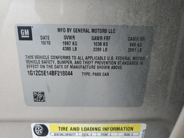 Photo 12 from auction – 2011 CHEVROLET MALIBU 1LT with VIN 1G1ZC5E14BF218044