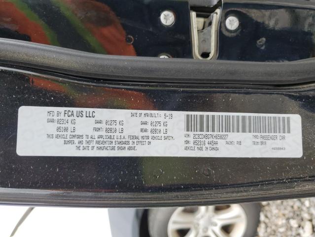 Photo 12 from auction – 2019 DODGE CHARGER SX with VIN 2C3CDXBG7KH658227