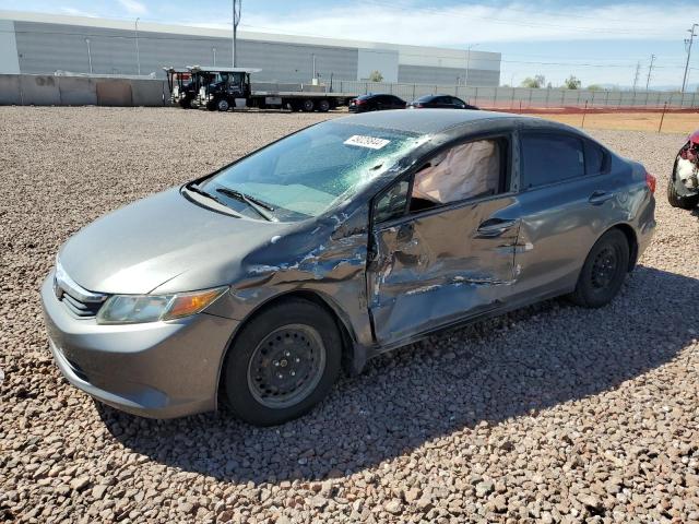 HONDA CIVIC LX 2012 with VIN 2HGFB2F56CH580844 - Photo from auction