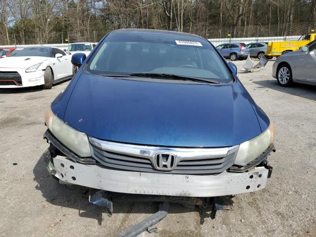 Photo 5 from auction – 2012 HONDA CIVIC EXL with VIN 19XFB2F91CE328691