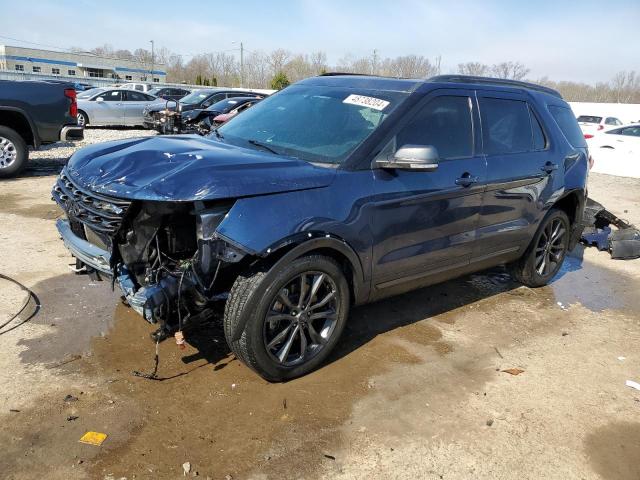 FORD EXPLORER X 2017 with VIN 1FM5K7D86HGD83479 - Photo from auction