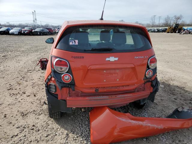 Photo 6 from auction – 2013 CHEVROLET SONIC LT with VIN 1G1JC6SH7D4169487