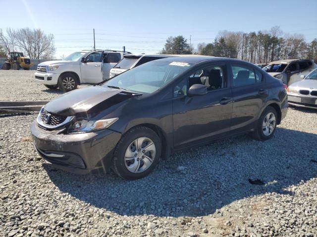HONDA CIVIC LX 2013 with VIN 2HGFB2F51DH583166 - Photo from auction