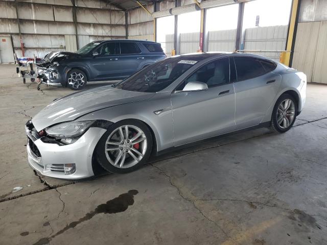 TESLA MODEL S P8 2015 with VIN 5YJSA1H42FF085971 - Photo from auction