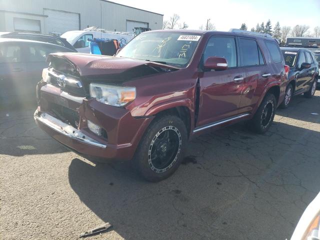 TOYOTA 4RUNNER SR 2011 with VIN JTEBU5JR0B5073619 - Photo from auction