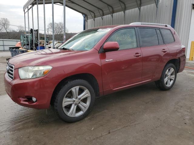 TOYOTA HIGHLANDER 2008 with VIN JTEES43AX82046359 - Photo from auction