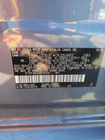 Photo 14 from auction – 2012 TOYOTA RAV4 LIMIT with VIN 2T3YF4DV1CW119190