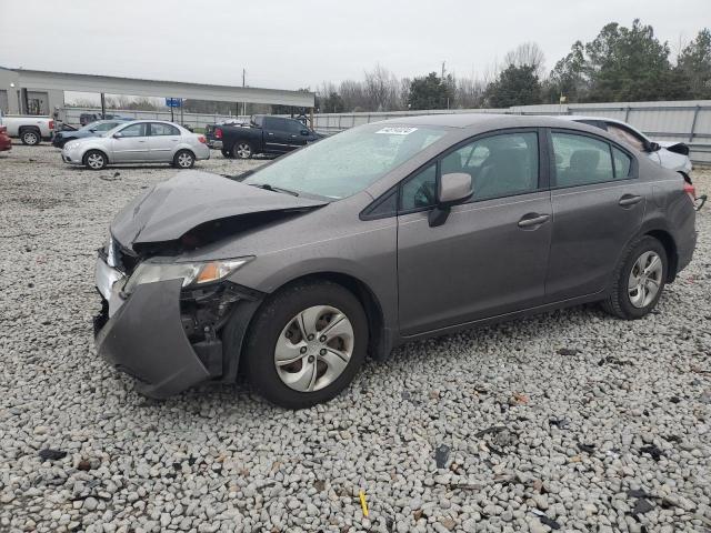 HONDA CIVIC LX 2013 with VIN 19XFB2F5XDE040277 - Photo from auction
