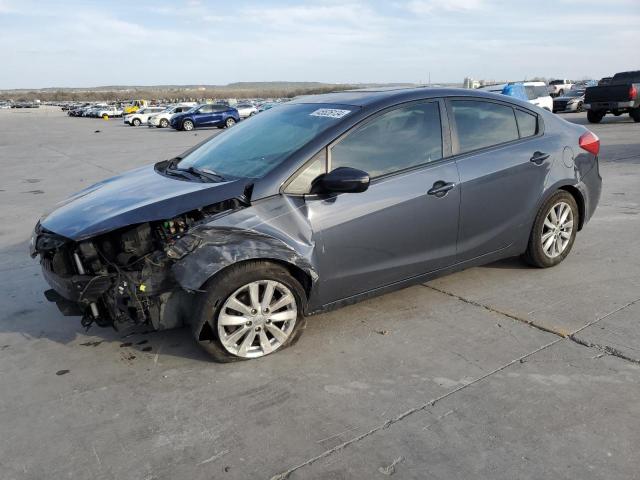 KIA FORTE LX 2014 with VIN KNAFX4A65E5213226 - Photo from auction