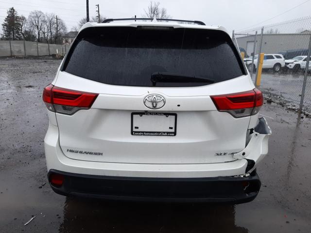Photo 6 from auction – 2018 TOYOTA HIGHLANDER with VIN 5TDJZRFHXJS908336