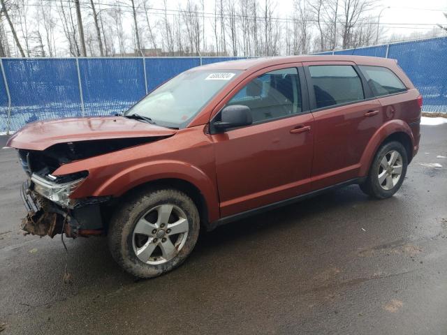 DODGE JOURNEY SE 2013 with VIN 3C4PDCAB2DT502750 - Photo from auction