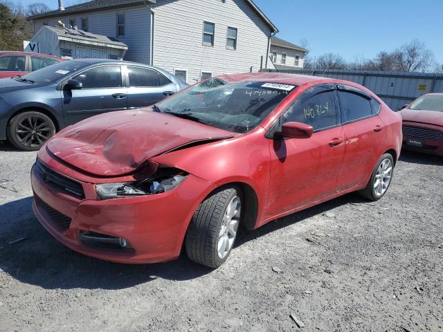 DODGE DART SXT 2013 with VIN 1C3CDFBA6DD298826 - Photo from auction