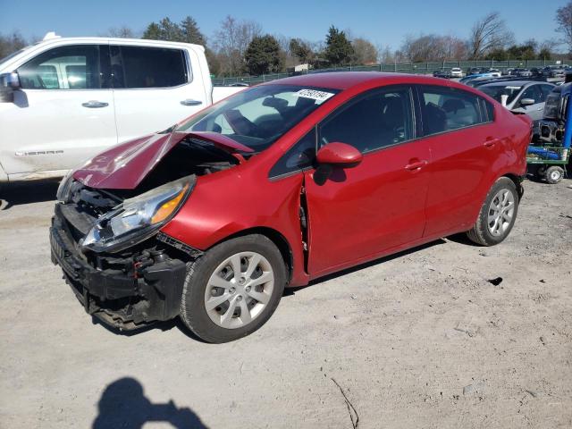 KIA RIO LX 2015 with VIN KNADM4A30F6502158 - Photo from auction