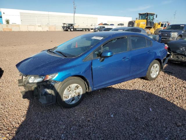 Photo 1 from auction – 2013 HONDA CIVIC LX with VIN 19XFB2F51DE078819