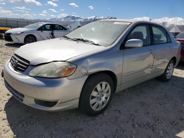 TOYOTA COROLLA CE 2004 with VIN 1NXBR38E54Z340626 - Photo from auction