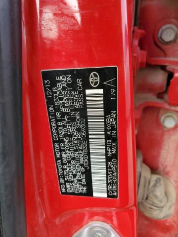 Photo 12 from auction – 2014 TOYOTA PRIUS C with VIN JTDKDTB32E1059302
