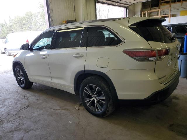 Photo 2 from auction – 2016 TOYOTA HIGHLANDER with VIN 5TDJKRFHXGS352641