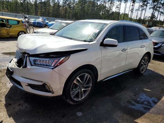 ACURA MDX ADVANC 2017 with VIN 5FRYD4H84HB040781 - Photo from auction