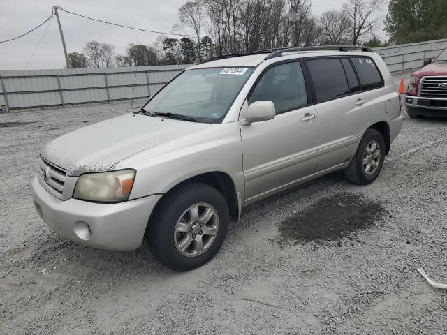 TOYOTA HIGHLANDER 2006 with VIN JTEDP21A560118713 - Photo from auction