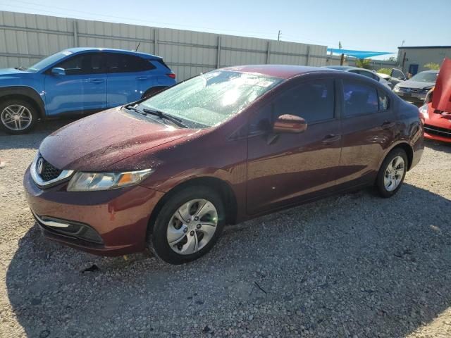 Photo 1 from auction – 2015 HONDA CIVIC LX with VIN 19XFB2F59FE253160