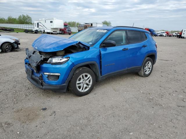 JEEP COMPASS SP 2017 with VIN 3C4NJCAB4HT668354 - Photo from auction