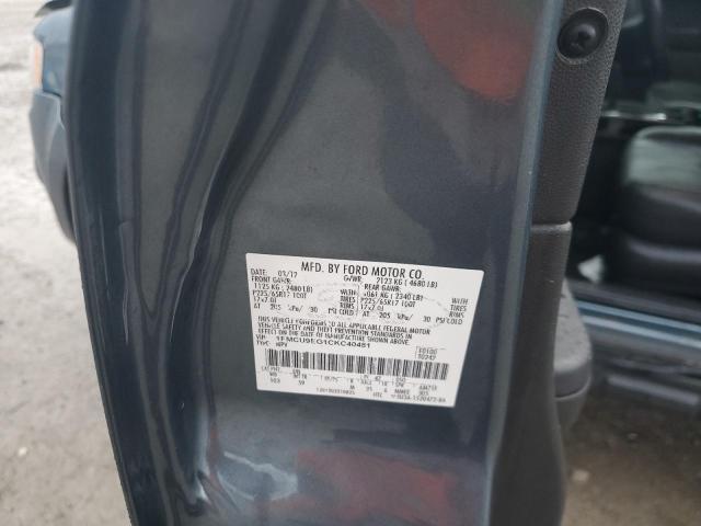 Foto 12 de la subasta – 2012 FORD ESCAPE LIM con VIN 1FMCU9EG1CKC40481