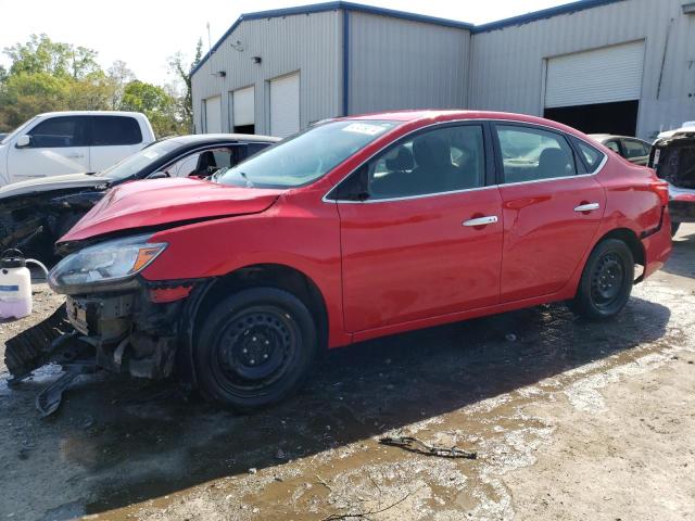 NISSAN SENTRA S 2017 with VIN 3N1AB7AP4HL676312 - Photo from auction