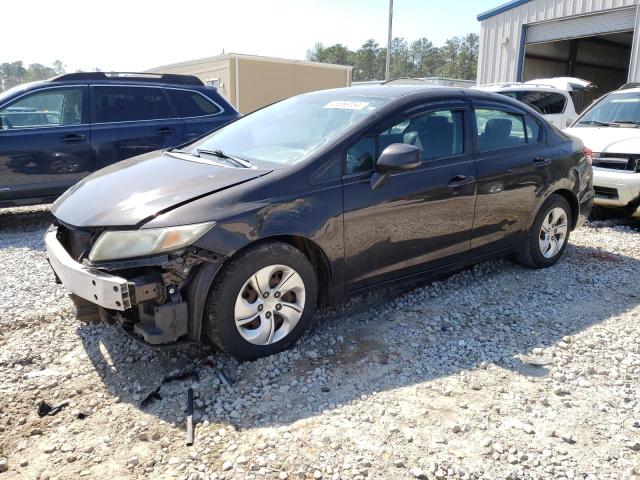 Photo 1 from auction – 2013 HONDA CIVIC LX with VIN 19XFB2F54DE010921